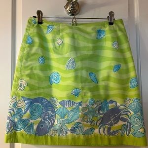 Lilly Pulitzer womens skirt.  8P